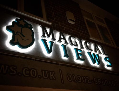 Pregnancy 3D Imaging Illuminated Sign